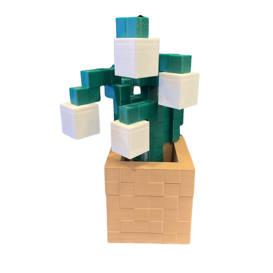 Minecraft Plantas Figure [Branca]