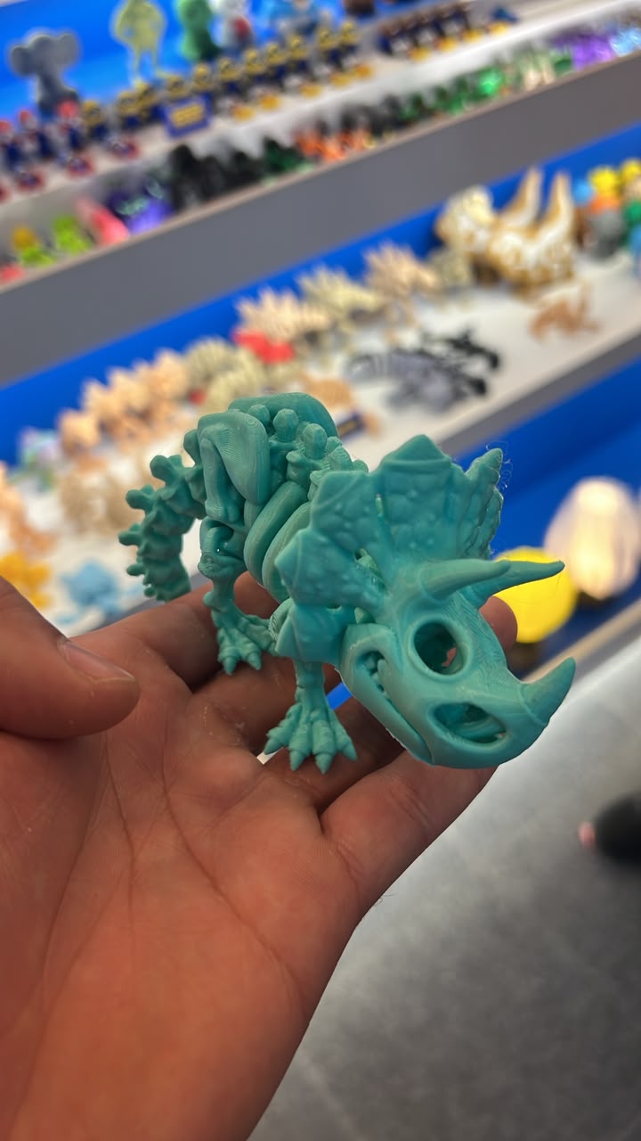 Esqueleto Triceratops Articulado 