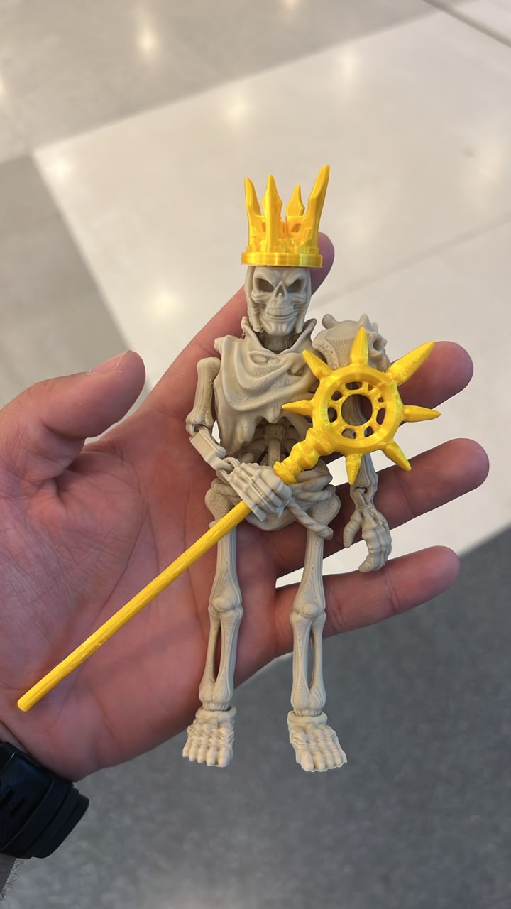 Rei Caveira Articulado