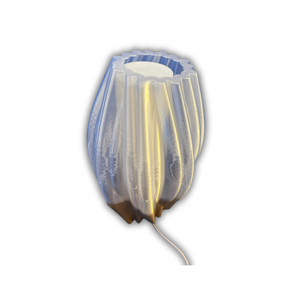 Luminária Fluída com Difusor Interno