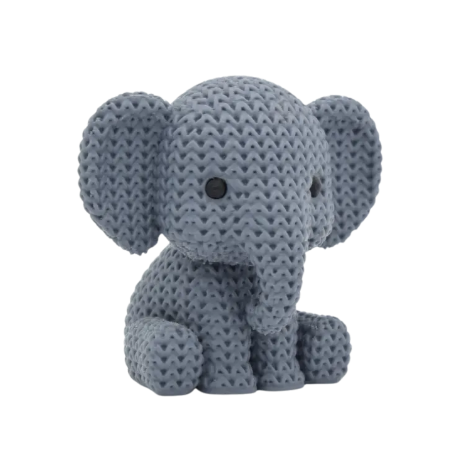 Elefante Sentado (Croché)