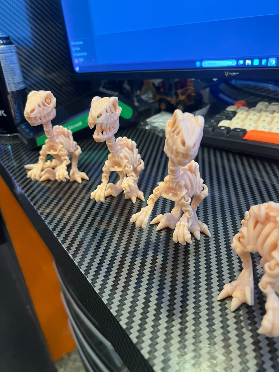 Esqueleto Velociraptor Articulado 