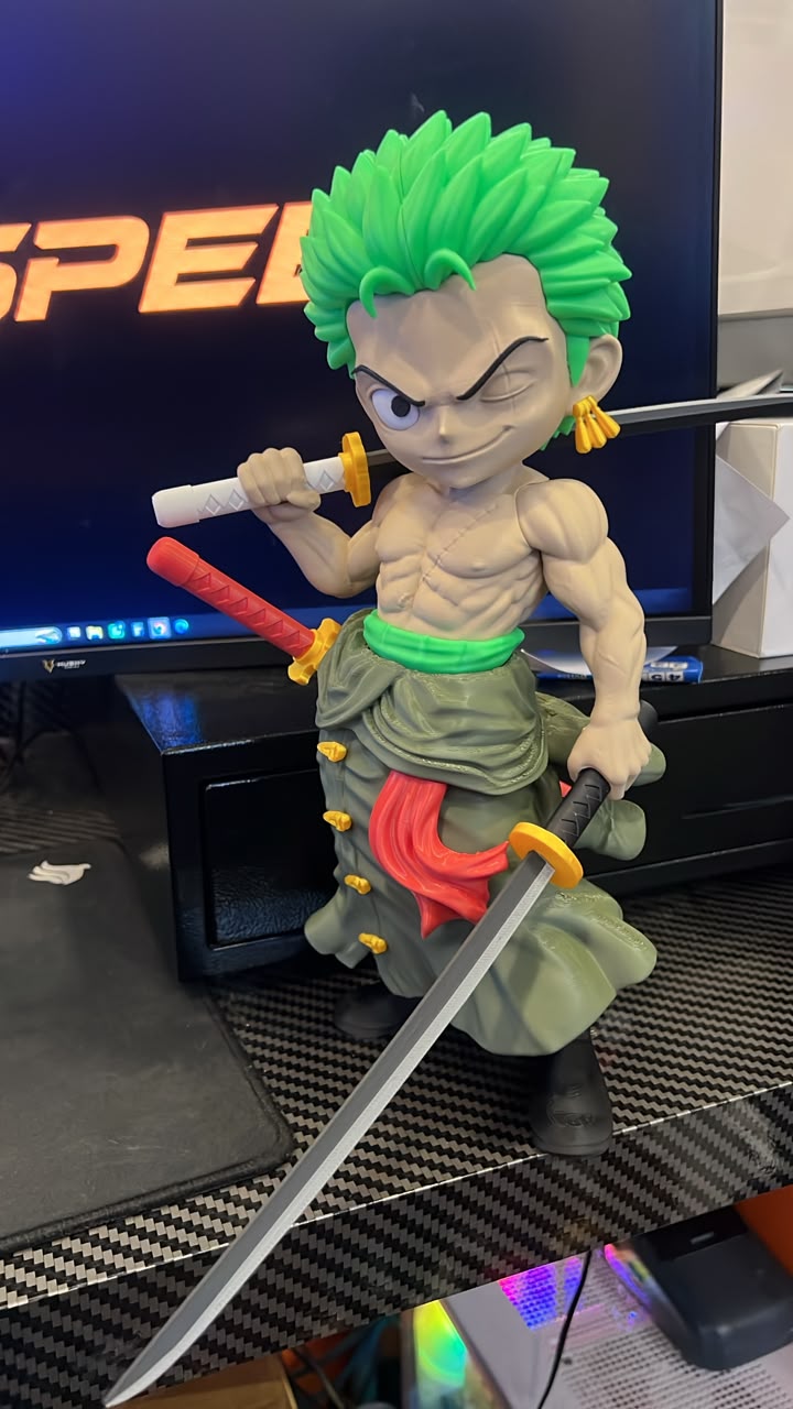 Roronoa Zoro 3 Katanas Grande