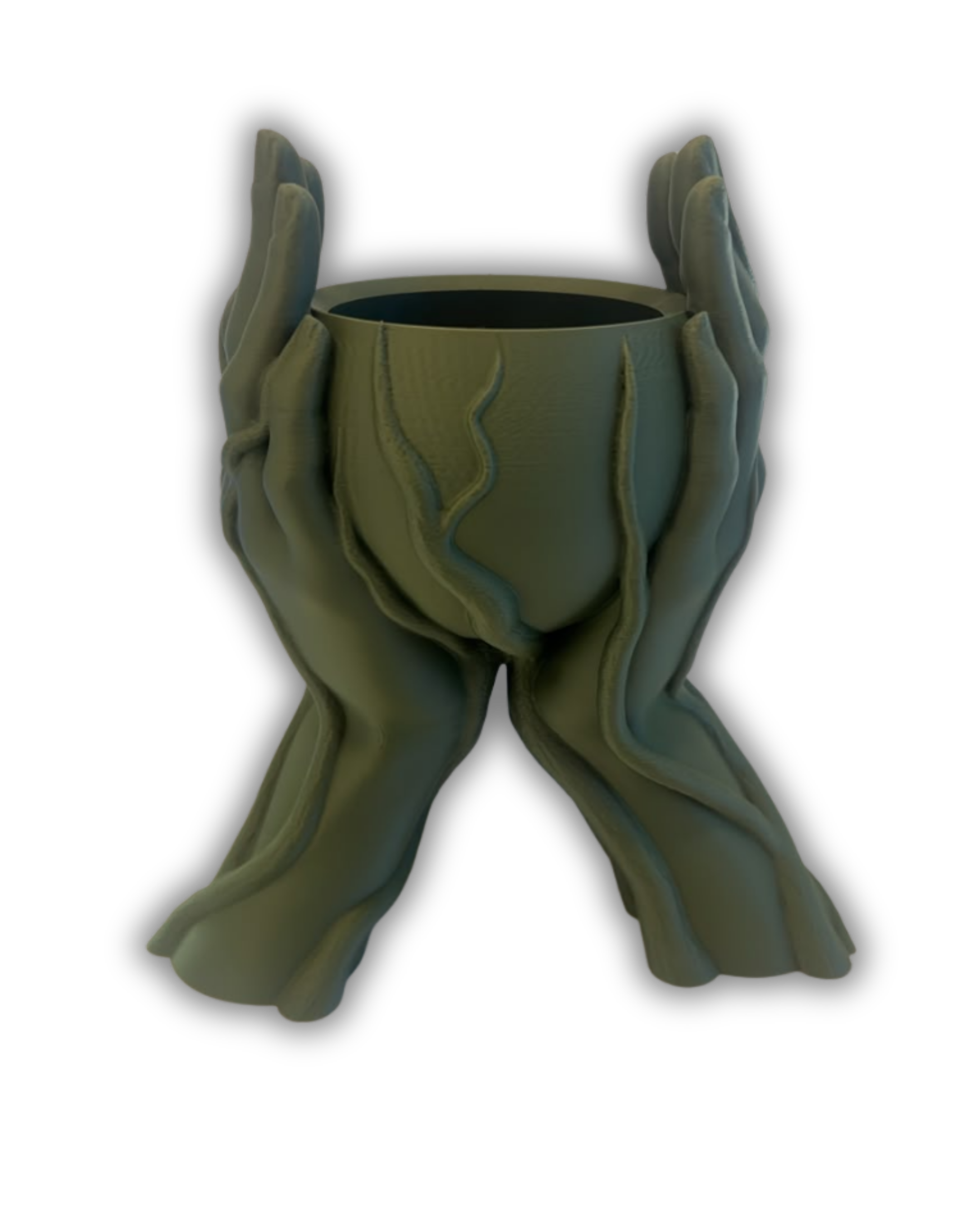 Vaso Forma de Mãos