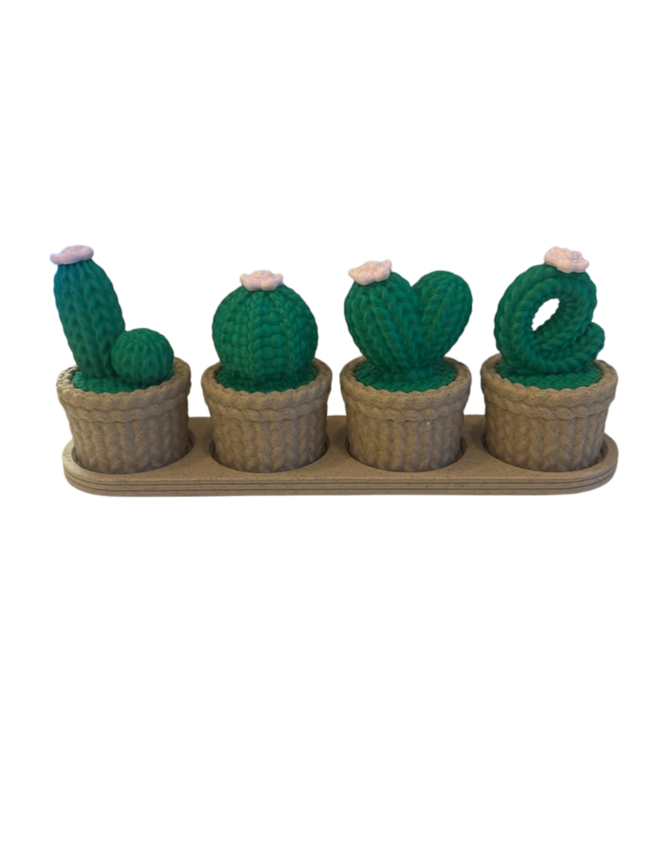 Decoração Vasinhos Cacto LOVE
