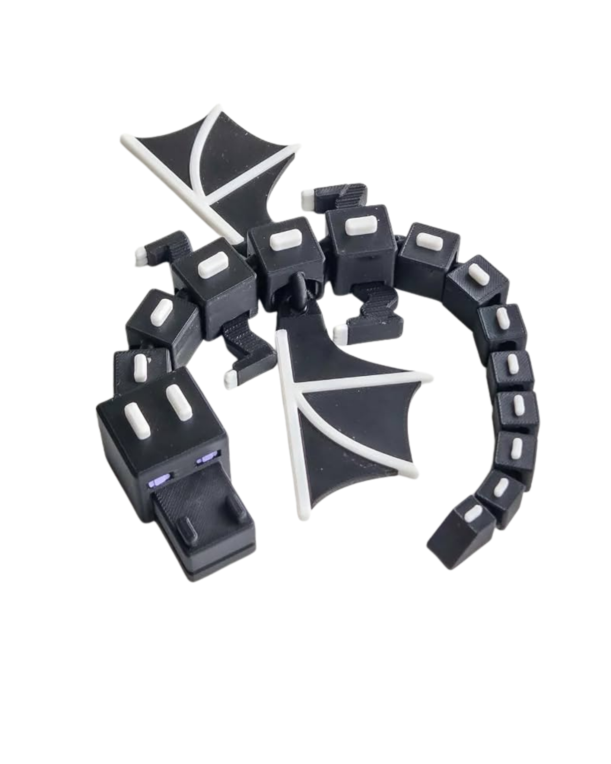 Dragão Articulado Ender Dragon - Minecraft