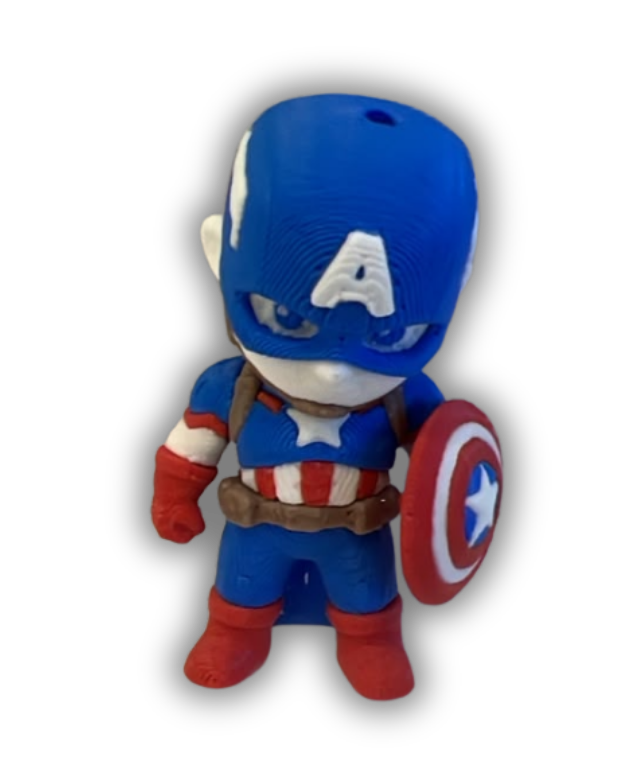 Mini Capitão América Articulado