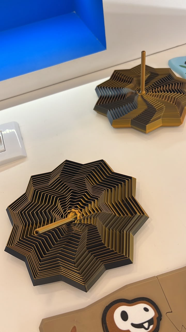 Estrela Sensorial 3D [Pequena]