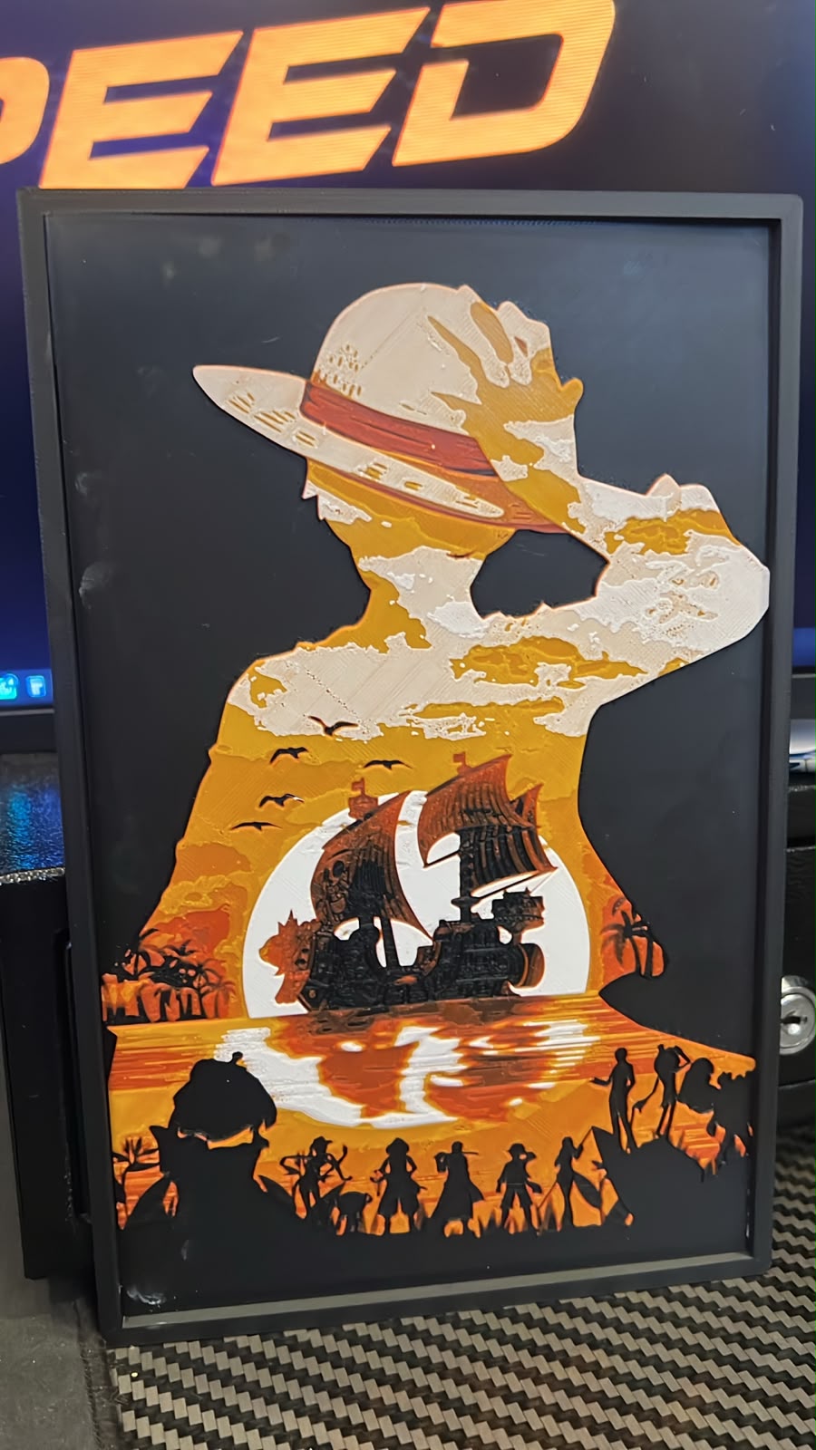 Quadro Luffy Horizonte