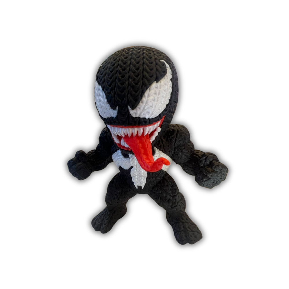 Venom (Crochê) - Coleção Marvel 