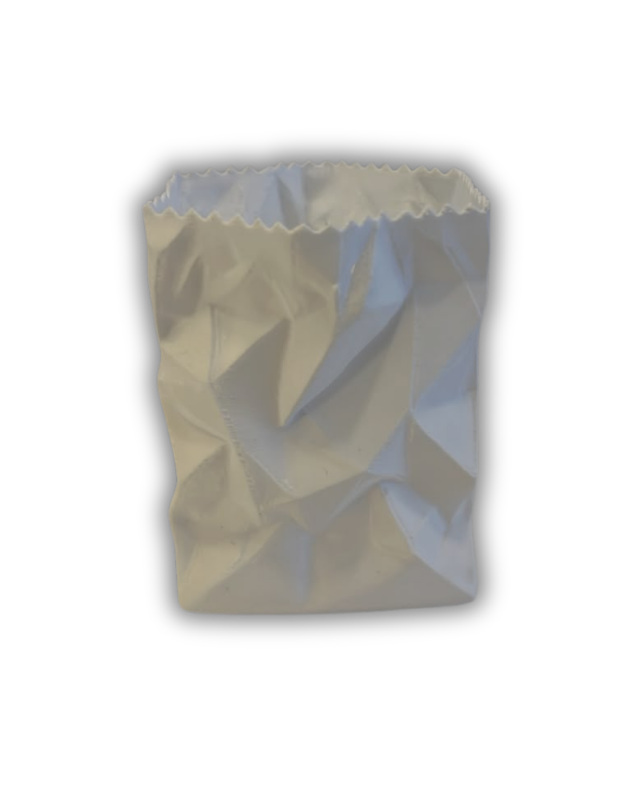 Porta Caneta Papel Amassado